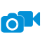 Photo capture and video recording both in the same camera app