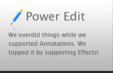 Power Edit