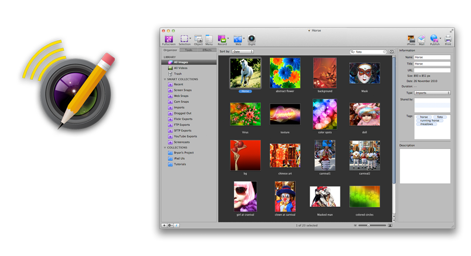 Voila screen capture for Mac compatible with Mac OS X Mountain Lion