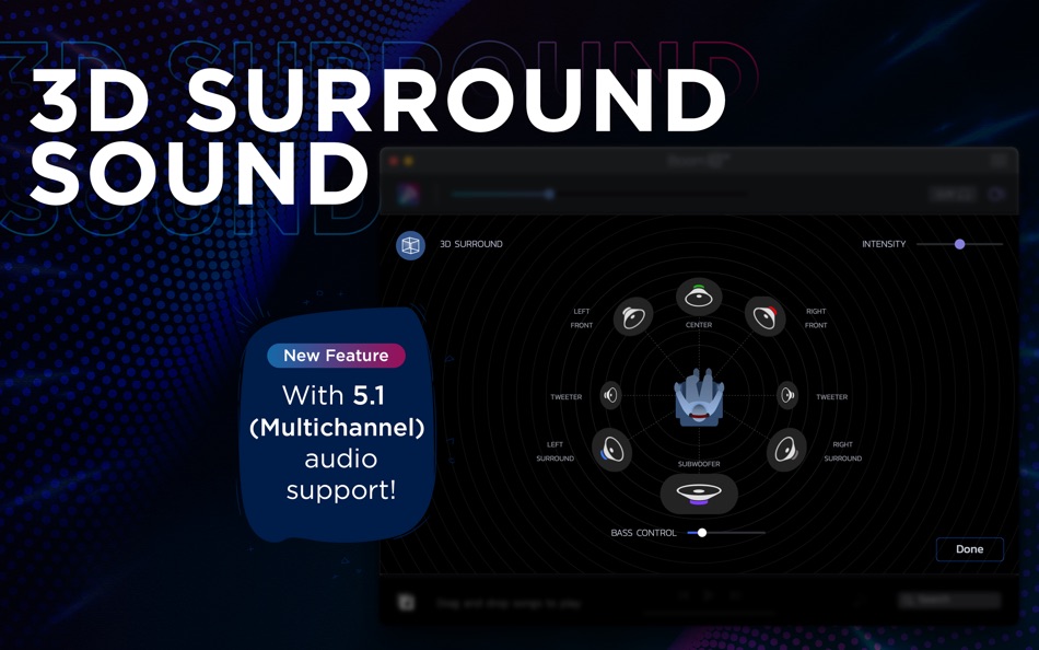 Boom 3D: Audio Enhancer with 3D Surround Sound software